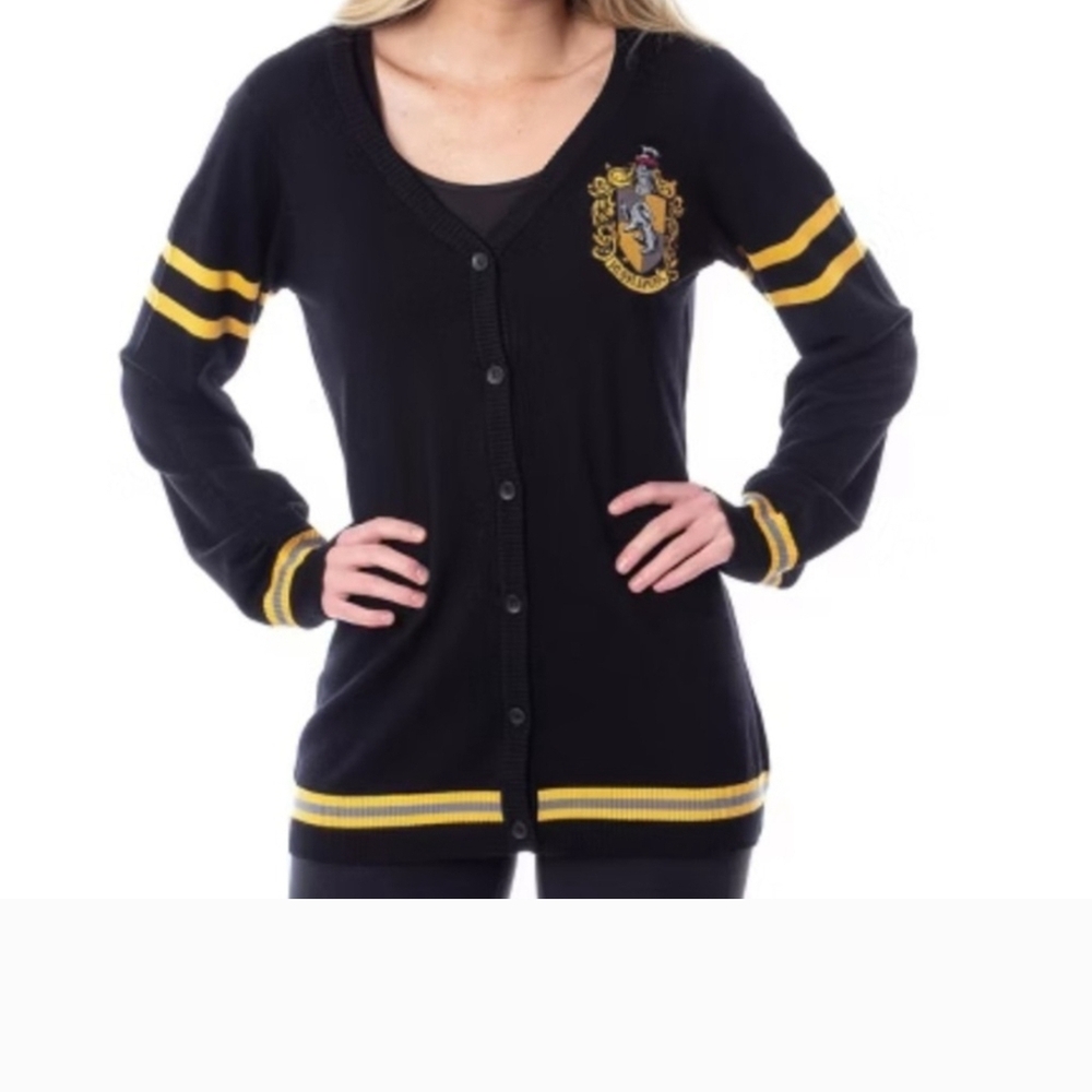 Warner Bros. Black and Yellow Cardigan